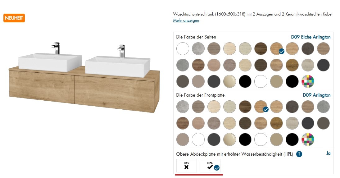 HPL-Material bestellen