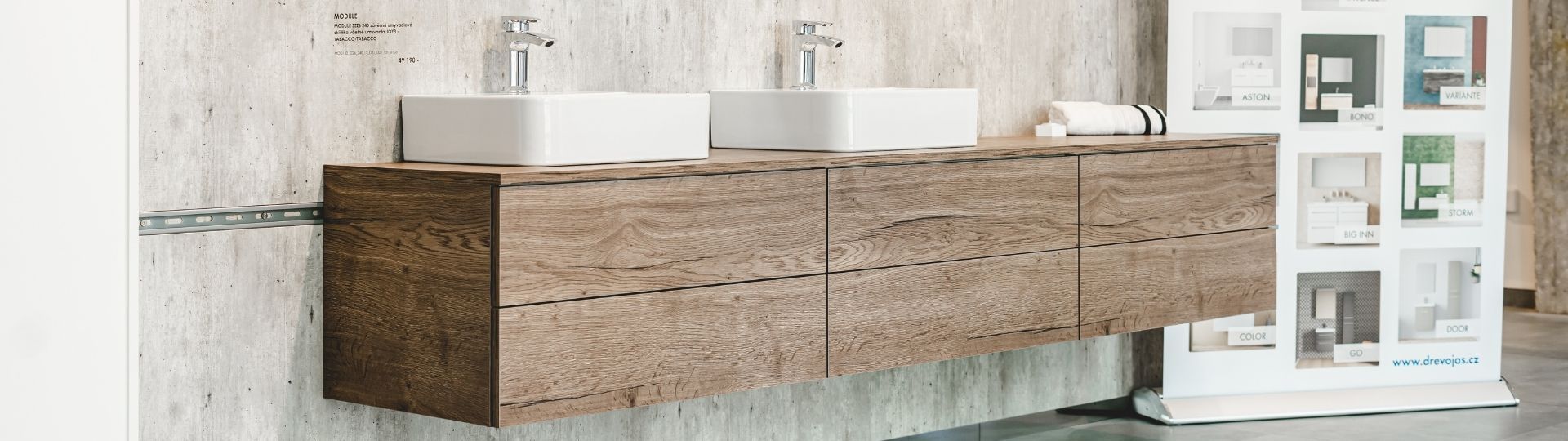 Badezimmermöbel aus HPL-Material