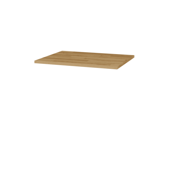 Abdeckplatte ODD PG IV - Massivholz  - A01 Eiche (Massivholz) - Gewünschte Breite