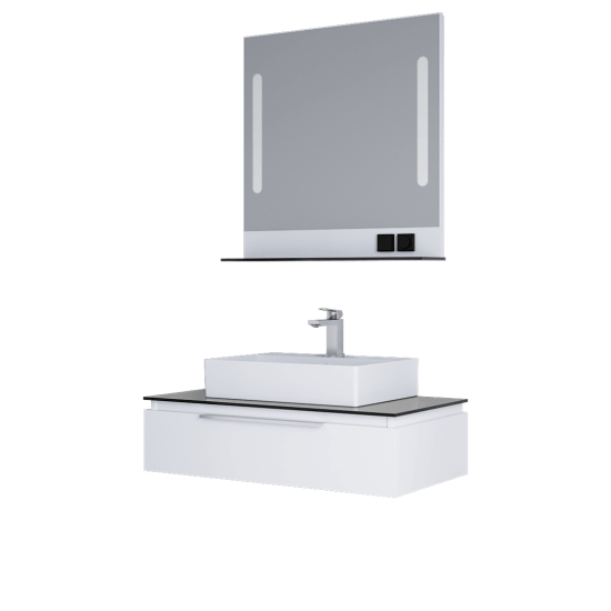 Aktion-Set von Badmöbel GLOBE 100 
