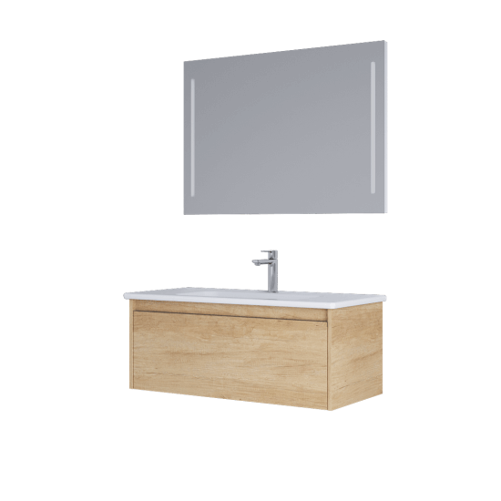 Aktion-Set von Badmöbel LOGI 100 