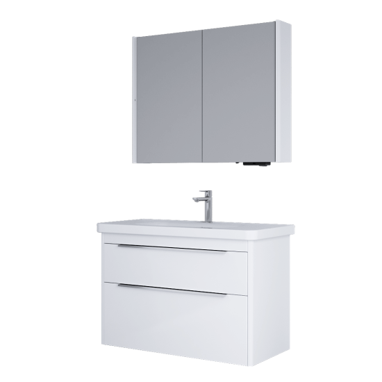 Aktion-Set von Badmöbel TORO 100 