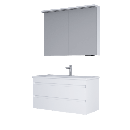 Aktions-Set von Badmöbel JESTY 100 