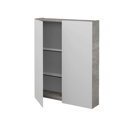 Badezimmer Spiegelschrank AMBIENTE GA2E 60 