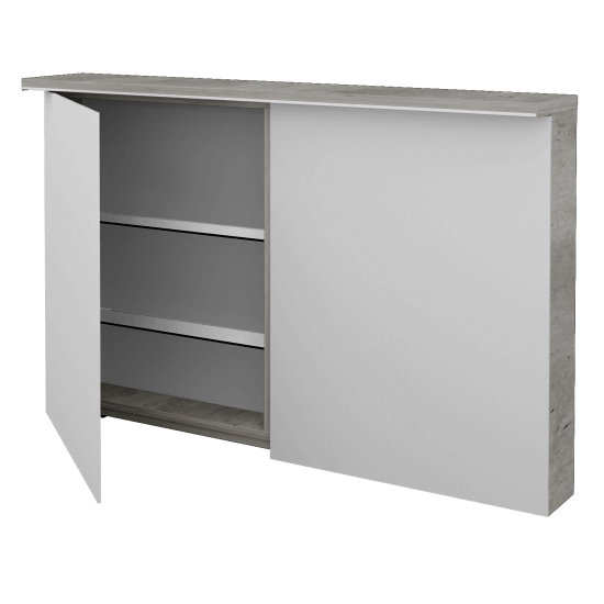 Badezimmer Spiegelschrank LINEA GA2OE 120 