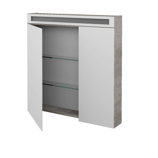 Badezimmer Spiegelschrank ORO GA2NOE 80 