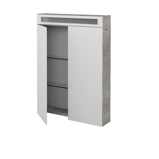 Badezimmer Spiegelschrank ORO GA2OE 60 