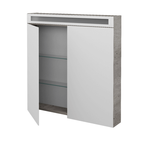 Badezimmer Spiegelschrank ORO GA2OE 80 