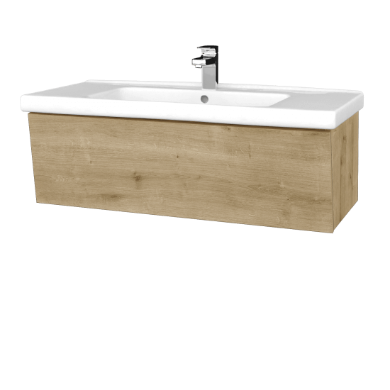 Badezimmerschrank EDITION SZZ 100 (Waschtisch Harmonia)  - D09 Eiche Arlington - D16 Dark Beton