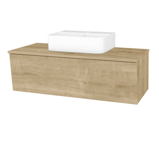 Badezimmerschrank EDITION SZZ 100 (Waschtisch Joy 3)  - D09 Eiche Arlington - D15 Eiche Nebraska - Nein
