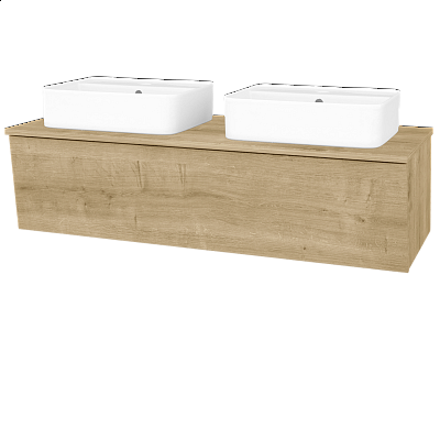 Badezimmerschrank EDITION SZZ 125 (2 Waschtische Joy 2) 