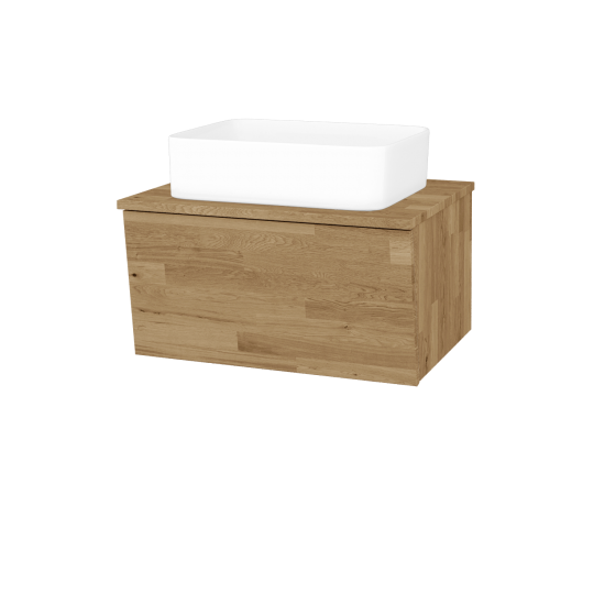 Badezimmerschrank EDITION SZZ 65 (Waschtisch Joy)  - D09 Eiche Arlington - D06 Nussbaum - Nein