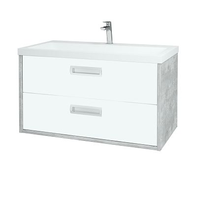 Badezimmerschrank GARDE 900  - D01 Beton