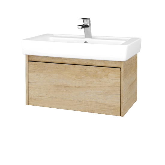 Badezimmerschrank LOGI SZZ 80 (Waschtisch Q) - BMF