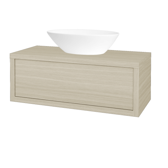 Badezimmerschrank MOVE SZZ 100 (Waschtisch Triumph)  - D04 Eiche - D24 Ohio