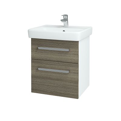 Badezimmerschrank NEXT 550  - D03 Cafe - Griffes T01