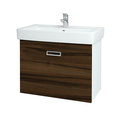 Badzimmerschrank FIRST 800   - N01 Weiß Hochglanz