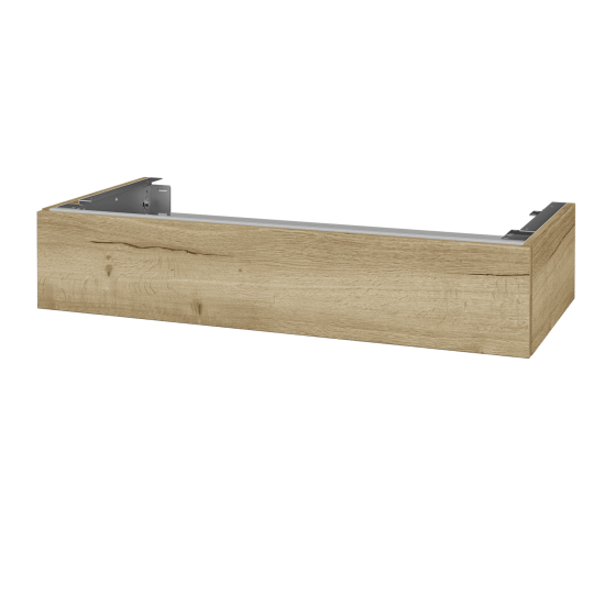 DSD SZZ 80 Unterschrank für Waschtischplatten (Höhe 20 cm)  - D01 Beton - IND Individual - Nein