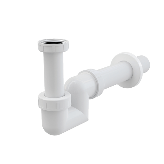 Extra reduzierter Siphon DN 40 - Kunststoff 