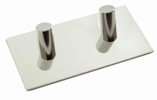 Hakenleiste aus Edelstahl 2 