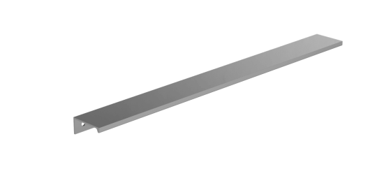Möbelgriff T05 – geschliffenes Nickel, 470 mm  - 