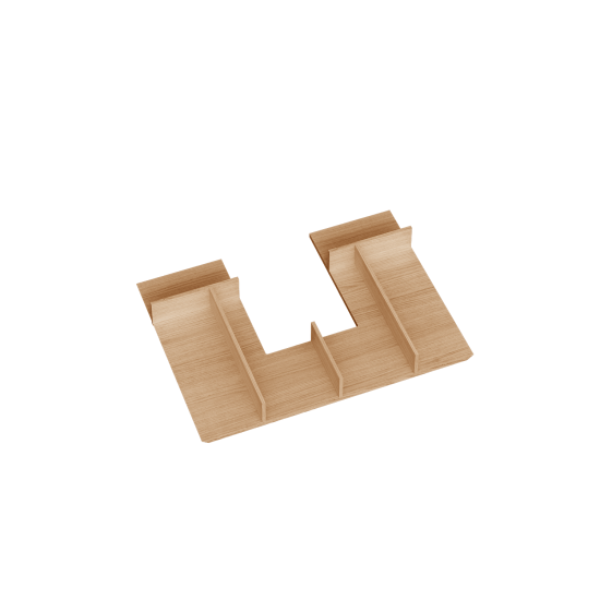 Ordner für obere Schublade Q 60 - quadratischer Ausschnitt 