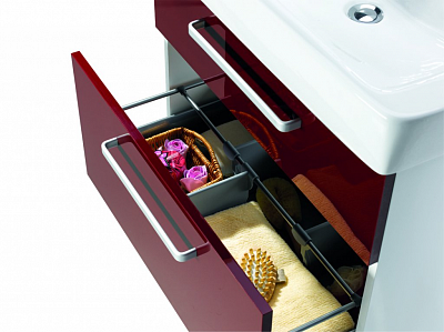 Schubladenteiler 60 - LINEA, LOGI, FLAT (mit Waschtisch Euphoria) 