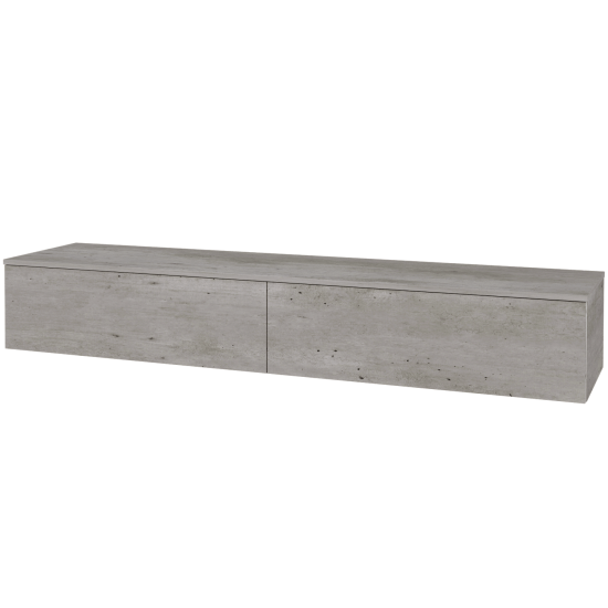Waschtischunterschrank JOCKAM SZZ12 200  - D01 Beton - D01 Beton