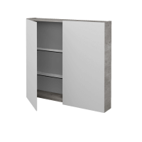 Badezimmer Spiegelschrank AMBIENTE GA2E 80 