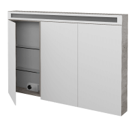 Badezimmer Spiegelschrank ORO GA3OE 120 