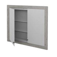 Einbaubarer Spiegelschrank WALL-IN GA2NOE 90 