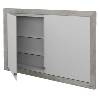Einbaubarer Spiegelschrank WALL-IN GA2OE 120 