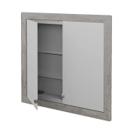 Einbaubarer Spiegelschrank WALL-IN GA2OE 80 
