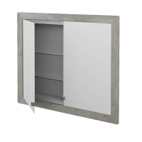 Einbaubarer Spiegelschrank WALL-IN GA2OE 90 