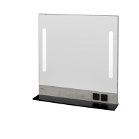 Spiegel GLOBE ZCOPE 100 (Spiegelablage aus Glas) 