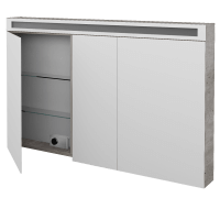 Spiegelschrank ORO GA3OE 130 