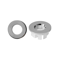 Überlaufdeckel - chrom 