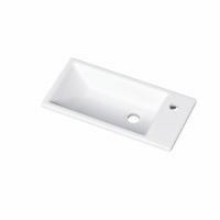 Waschbecken Dreja Zoom 50 keramik - Weiß 