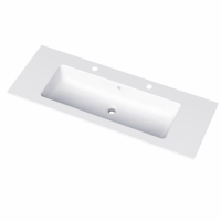 Waschbecken Pura 120 (2 Hahnlöchern) 