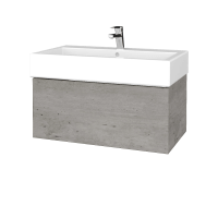 Waschtischunterschrank FLAT SZZ 80 (Waschtisch Duravit Vero) 