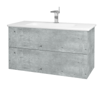 Waschtischunterschrank FLAT SZZ2 100 (Waschtisch Euphoria) 