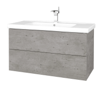 Waschtischunterschrank FLAT SZZ2 100 (Waschtisch Harmonia) 