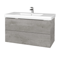 Waschtischunterschrank FLAT SZZ2 100 (Waschtisch Subway 2.0) 