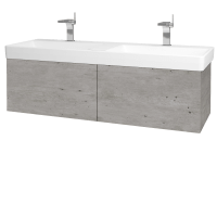 Waschtischunterschrank FLAT SZZ2 130 (Waschtisch Laufen Pro S) 