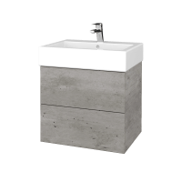 Waschtischunterschrank FLAT SZZ2 60 (Waschtisch Duravit Vero) 