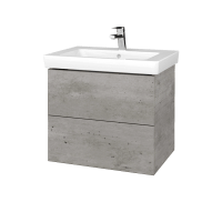 Waschtischunterschrank FLAT SZZ2 65 (Waschtisch Subway 2.0) 