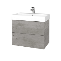 Waschtischunterschrank FLAT SZZ2 70 (Waschtisch Glance) 