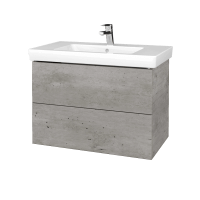 Waschtischunterschrank FLAT SZZ2 80 (Waschtisch Subway 2.0) 