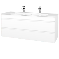 Waschtischunterschrank JESTY SZZ2 120 (mit 2 Hahnlöchern) 