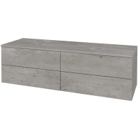 Waschtischunterschrank JOCKAM SZZ4 140 (ohne Waschtisch) 